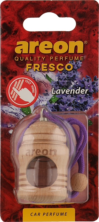Ароматизатор для авто "Лаванда" - Areon Fresco Lavender — фото N1