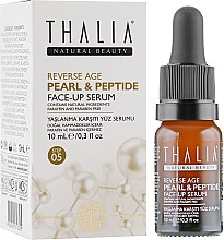 Духи, Парфюмерия, косметика Контурирующая сыворотка для лица с пептидами и гиалуроновой кислотой - Thalia Pearl&Peptide Face-up Serum