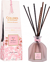 Парфумерія, косметика Аромадифузор "Троянда й гібіскус" - Collines de Provence Bouquet Aromatique Rose & Hibiskus