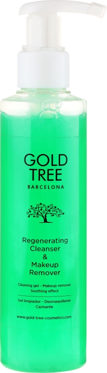 Средство для снятия макияжа - Gold Tree Barcelona Regenerating Cleanser & Makeup Remover — фото N1