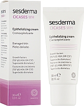 Эпителизирующий крем для тела - SesDerma Laboratories Cicases Wh Cream — фото N2