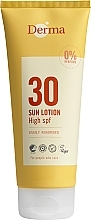 Духи, Парфюмерия, косметика Лосьон для загара солнцезащитный - Derma Sun Lotion SPF30
