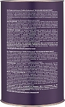 Профессиональная обесцвечивающая пудра с антижелтым эффектом, фиолетовая - DeMira Professional Tech Blond Intense Violet Powder — фото N3