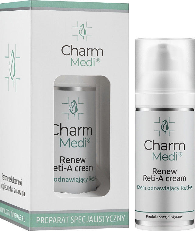 Оновлювальний крем з ретинолом для обличчя - Charmine Rose Charm Medi Renew Reti-A Cream — фото N2