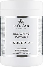 Духи, Парфюмерия, косметика Пудра для осветления волос - Kallos Cosmetics Up To 9 Tones Bleaching Powder