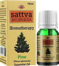 Эфирное масло "Сосна" - Sattva Ayurveda Pine Essential Oil — фото N2