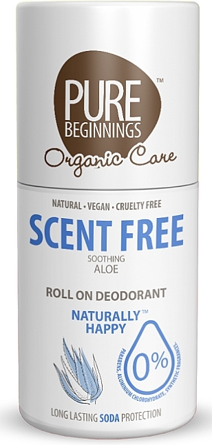 Дезодорант "Scent Free" - Pure Beginnings Eco Roll On Deodorant — фото N1