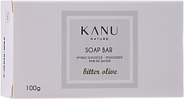 Парфумерія, косметика Шматкове мило "Гірка оливка" для рук і тіла - Kanu Nature Soap Bar Bitter Olive