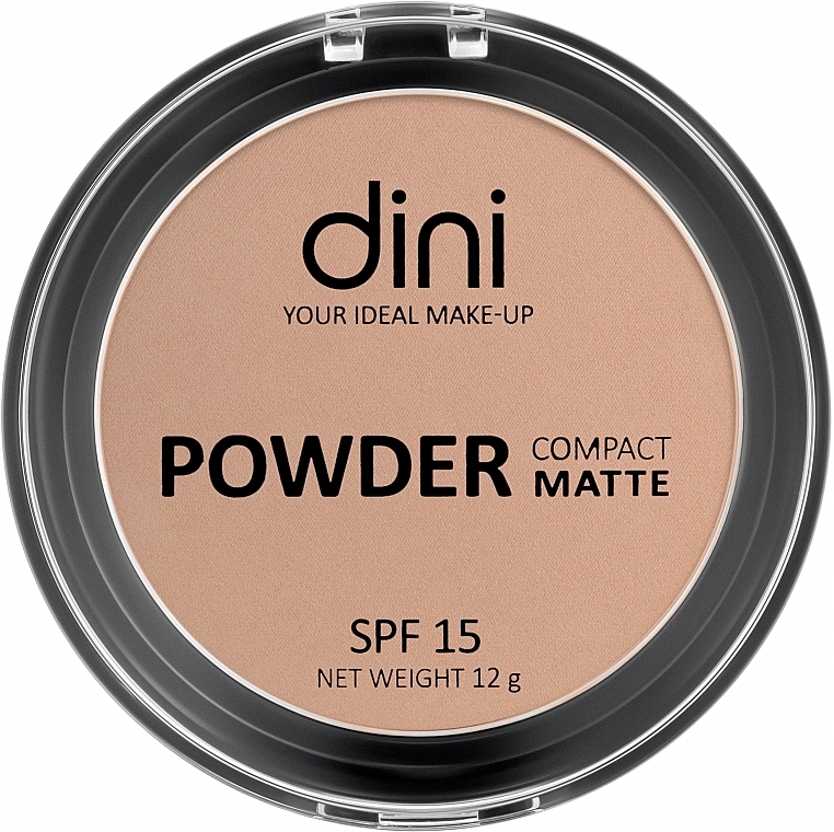 Пудра компактна - Dini Powder Compact Matte SPF15 — фото N1