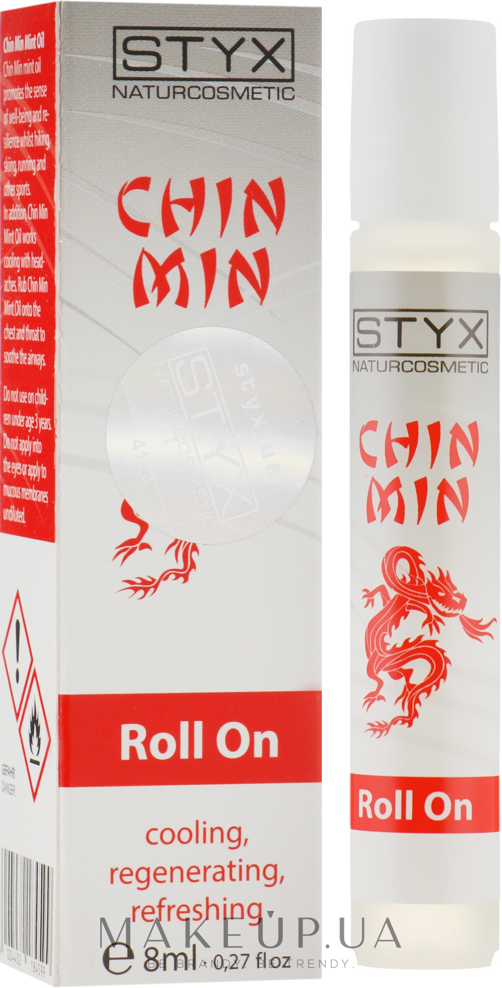 Охолоджувальний гель - Styx Chin Min Roll On — фото 8ml