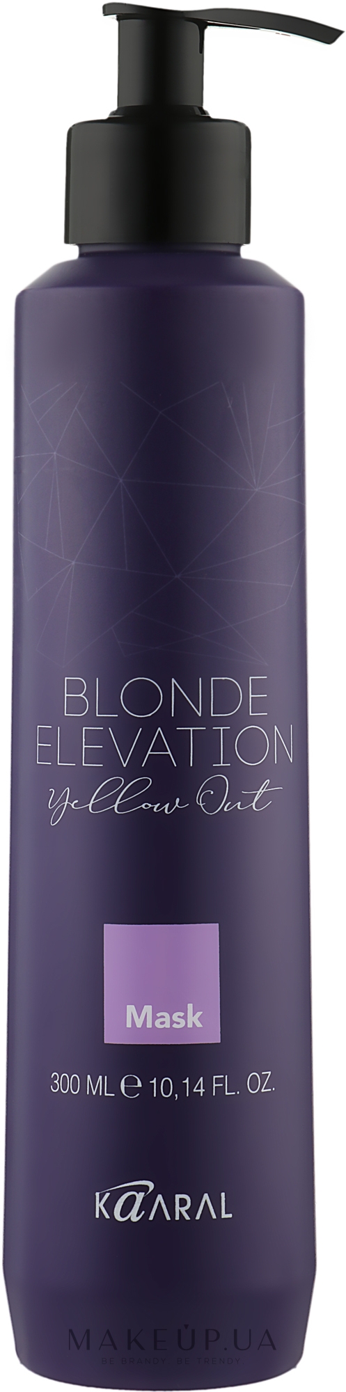 Маска для освітлення волосся - Kaaral Blonde Elevation Yellow Out — фото 300ml