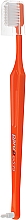 Зубная щетка "exS39" (в полиетиленовой упаковке), оранжевая - Paro Swiss Toothbrush — фото N1