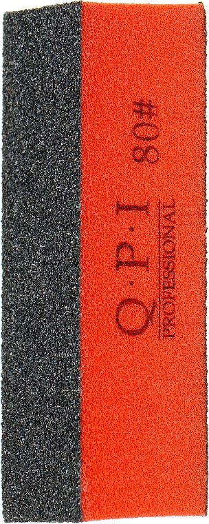 Баф для нігтів полірувальний, QB-131, 80/80 - QPI — фото N1