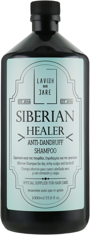 Шампунь против перхоти для мужчин - Lavish Care Siberian Healer Anti-Dandruff Shampoo — фото N3