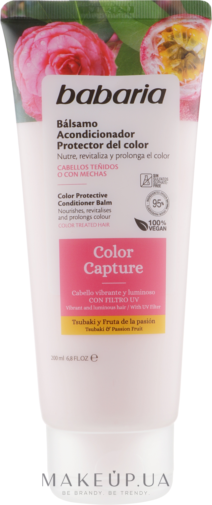 Кондиционер для защиты цвета волос - Babaria Color Capture Conditioner — фото 200ml