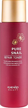 Тонер для обличчя з равликовим муцином - Eyenlip Pure Snail Repair Toner — фото N2