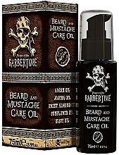 Олія для бороди - Barbertime Beard & Mustache Oil — фото N1