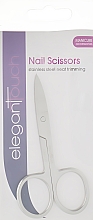 Ножницы для ногтей прямые - Elegant Touch Nail Scissors — фото N1
