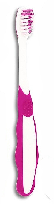 Детская зубная щетка, мягкая, от 3 лет, в блистере, белая с розовым - Wellbee Toothbrush For Kids — фото N1