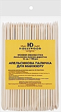 Апельсиновые палочки для маникюра, 15 см - HD Hollywood Wooden Orange Stick — фото N1