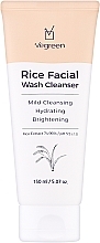 Гель для умывания с рисовой водой - Vegreen Rice Facial Wash Cleanser — фото N1