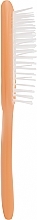 Щетка для волос продувная, С0322, персиковая с белым - Rapira — фото N2