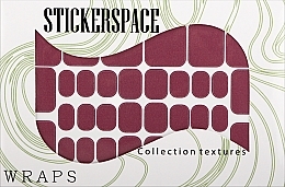 Духи, Парфюмерия, косметика Дизайнерские наклейки для ногтей "Roso Pedi" - StickersSpace