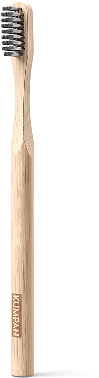 Бамбукова зубна щітка з активованим вугіллям ASCH01 - Kumpan Bamboo Charcoal Toothbrush — фото N1