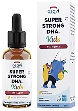 Пищевая добавка со вкусом лимона, 640 мг - Super Strong DHA Kids, 640 mg — фото N2