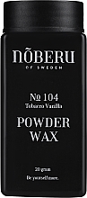 Пудра для укладки волос - Noberu Of Sweden No 104 Tobacco Vanilla Powder Wax — фото N1