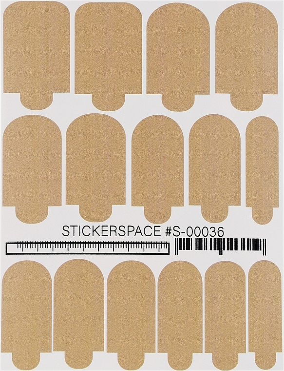 Дизайнерские наклейки для ногтей "Wraps S-00036" - StickersSpace — фото N1