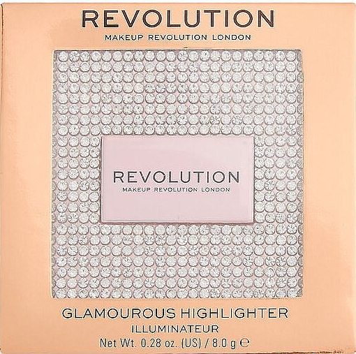 Хайлайтер для лица - Makeup Revolution Precious Glamour Highlighter Illuminator — фото N1