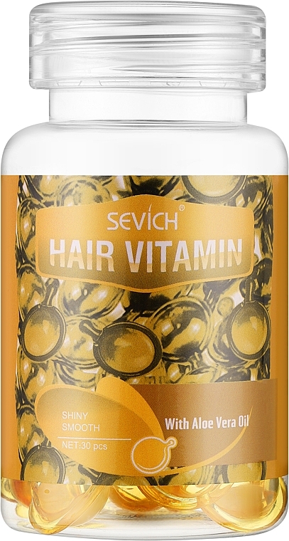 Капсули для волосся "Сила та м'якість" - Sevich Hair Vitamin With Aloe Vera Oil — фото N1