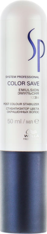 Нейтралізуюча емульсія для фарбованого волосся - Wella System Professional Color Save Emulsion — фото N1