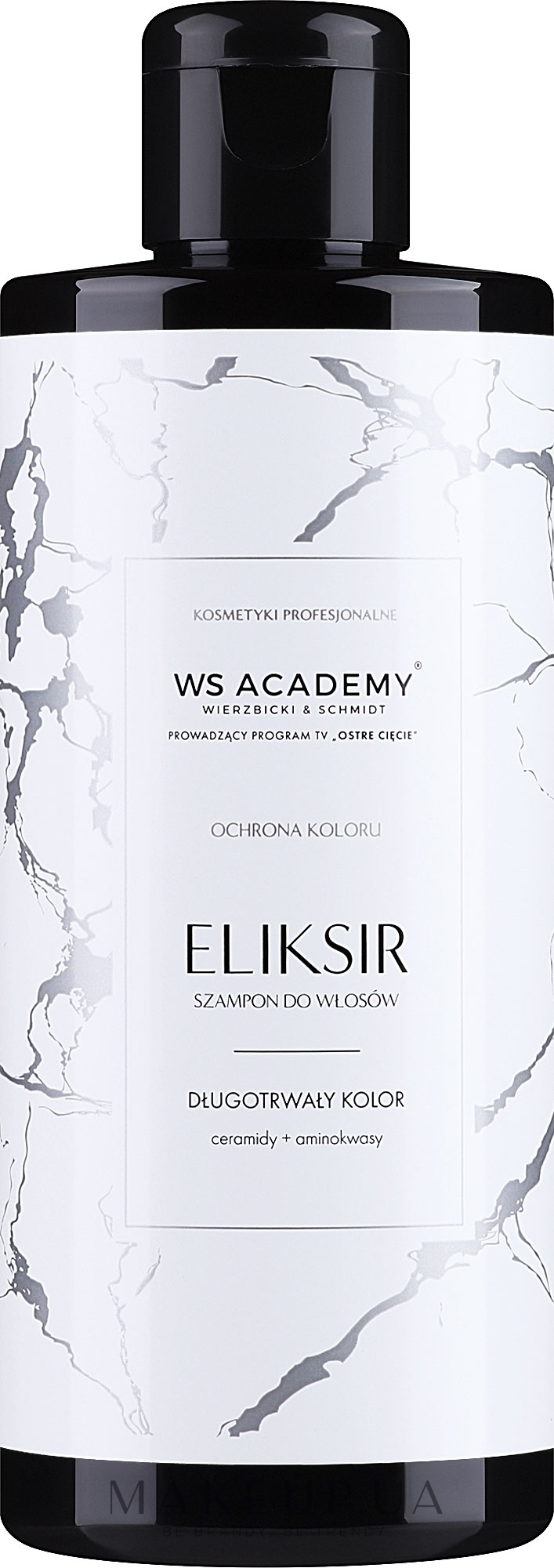 Шампунь для волосся - WS Academy Hair elixir shampoo Long Lasting Color — фото 250ml