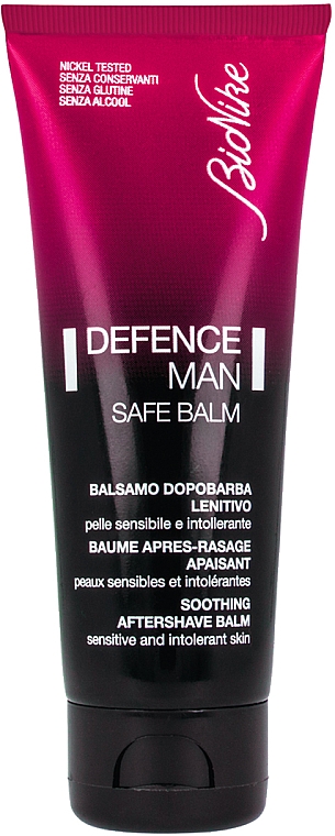Успокаивающий бальзам после бритья - BioNike Defence Man Safe Balm Soothing Aftershave Balm — фото N1