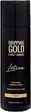 Зволожувальний лосьйон-автозасмага для тіла - Sosu by SJ Dripping Gold Luxury Tanning Hydrating Lotion — фото N1