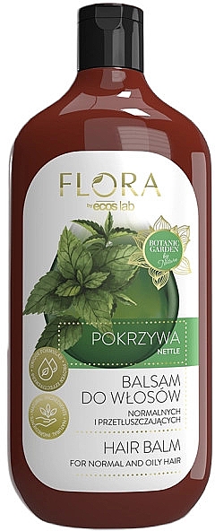 Бальзам для нормального та жирного волосся, з кропивою - Vis Plantis Flora Balm for Normal and Oily Hair — фото N1