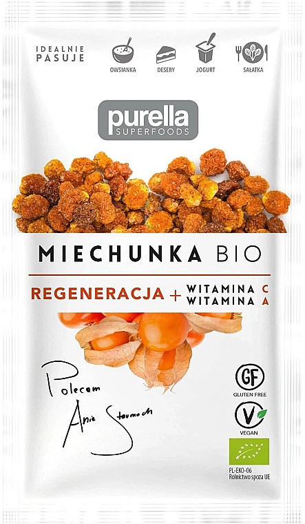 Харчова добавка - Purella Superfood Miechunka BIO — фото N1