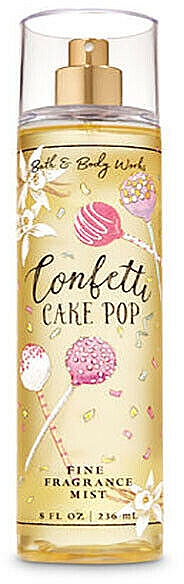 Парфюмированный спрей для тела - Bath and Body Works Confetti Cake Pop