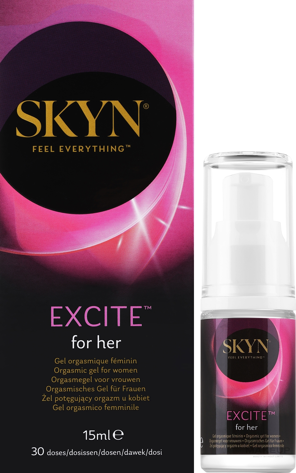 Гель для усиления оргазма - Unimil Skyn Excite — фото 15ml