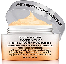 Крем для обличчя - Peter Thomas Roth Potent-C Bright & Plump Moisturizer — фото N1