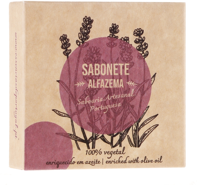 Натуральне мило "Лаванда" - Essencias De Portugal Senses Lavender Soap With Olive Oil — фото N1