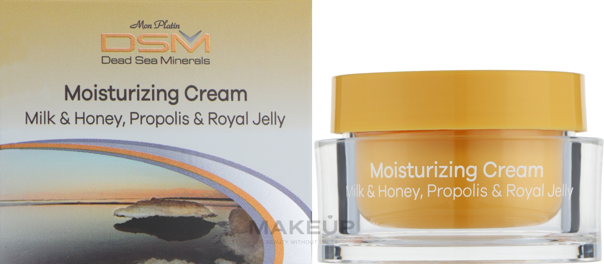 Увлажняющий крем молоко, прополис и пчелинное молочко - Mon Platin DSM Cream — фото 50ml