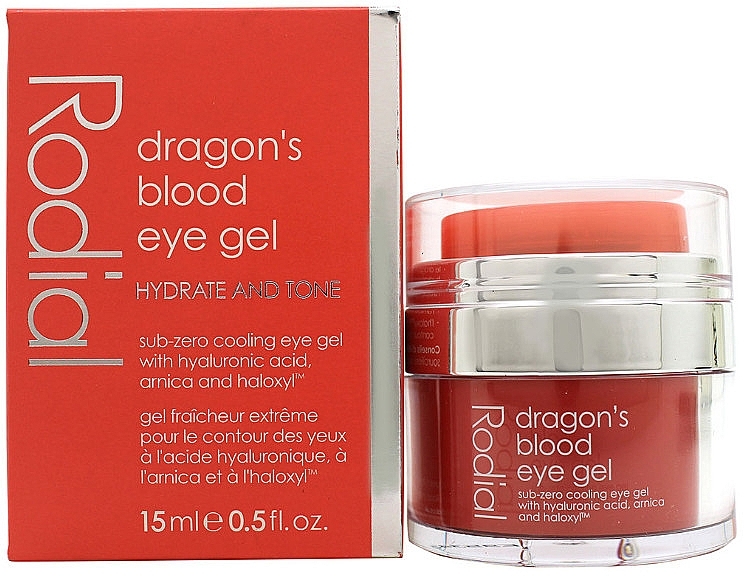Гель для кожи вокруг глаз с экстрактом красной смолы - Rodial Ladies Dragon's Blood Eye Gel — фото N2