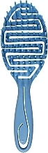 Парфумерія, косметика Щітка для волосся 2175, блакитна - Top Choice