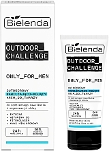 Зволожувальний і заспокійливий крем для обличчя - Bielenda Only For Men Outdoor Challenge Moisturizing And Soothing Face Cream — фото N1