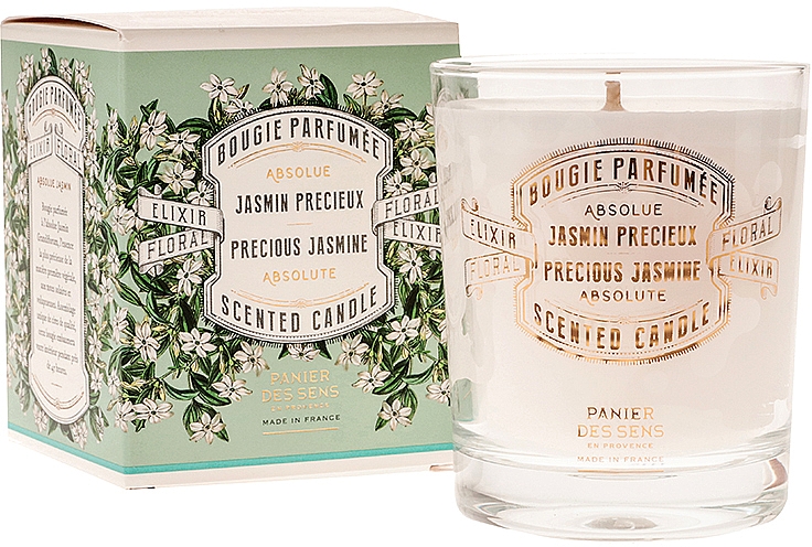 Panier Des Sens Precious Jasmine - Ароматизированная свеча "Жасмин" — фото N1