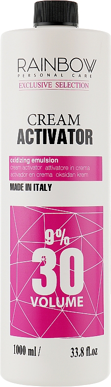 Окислитель 9% - Rainbow Professional Exclusive Cream Activator — фото N1