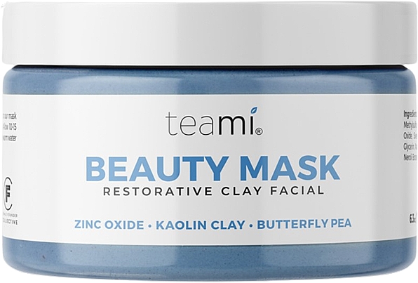 Відновлювальна глиняна маска для обличчя - Teami Beauty Mask Restorative Clay Facial — фото N1